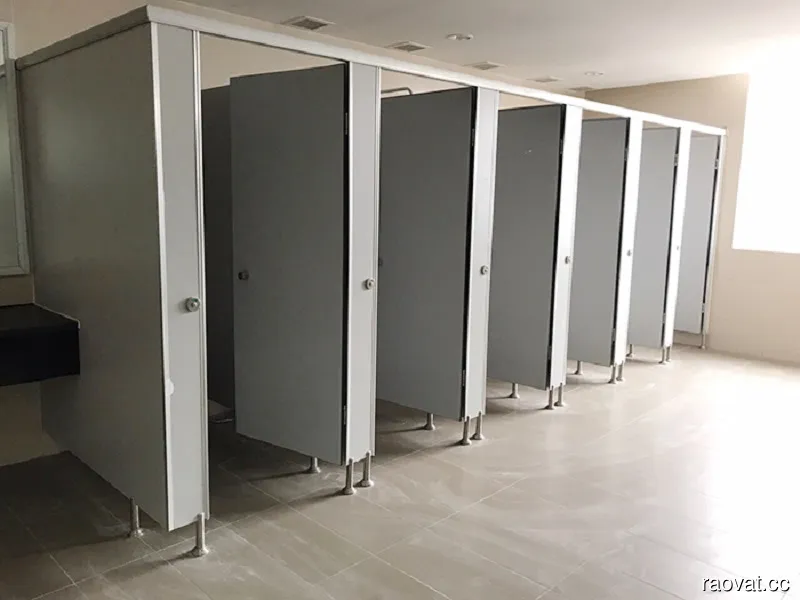 Tại sao nên chọn thi công vách ngăn nhà vệ sinh compact thay vì xây gạch?